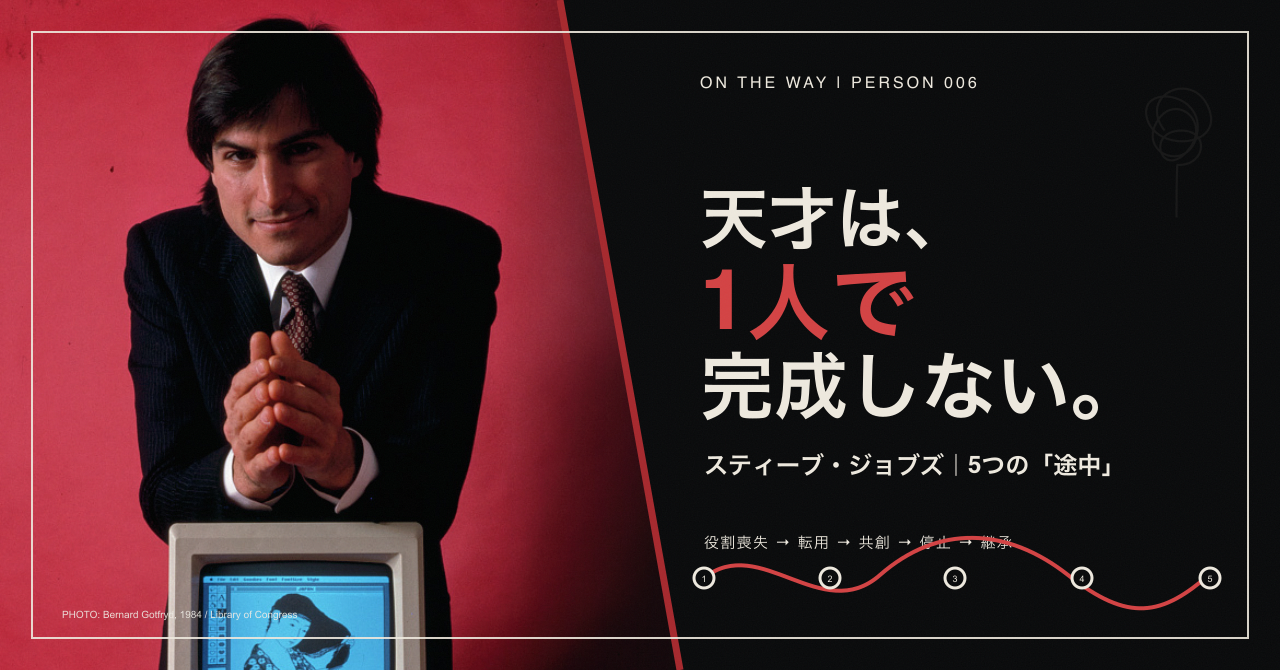 スティーブ・ジョブズの人物ハブ見出し画像
